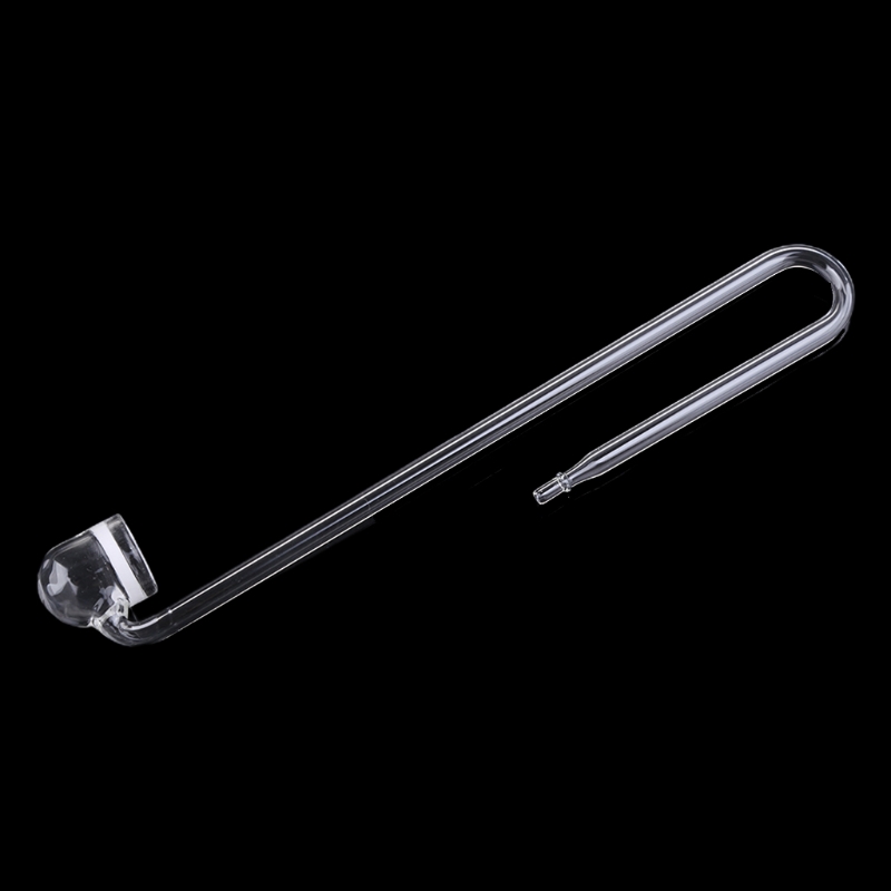 Aquaponics Fish Tank - Glass CO2 Diffuser Transparent Atomizer U-shape