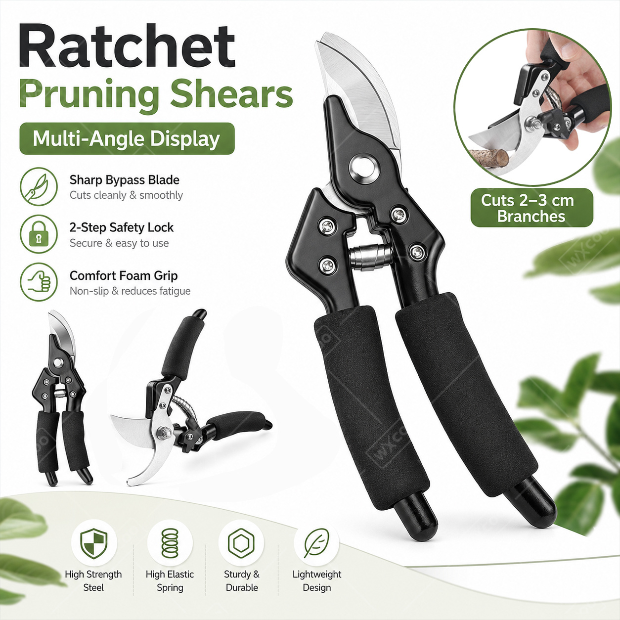 Gardening Tools To Cut Branches - Stainless Steel Scissors for Flower Cutting
