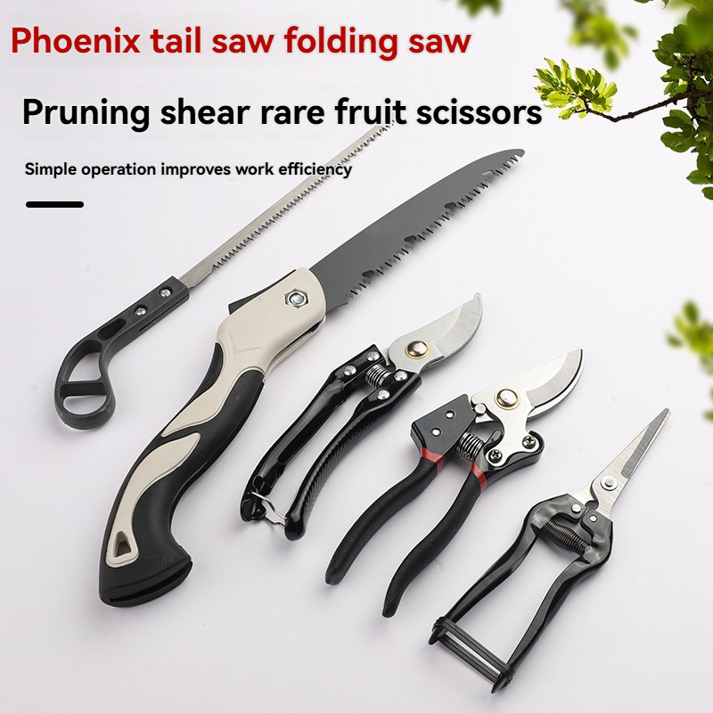 Gardening Tools To Cut Branches - Garden Pruning Shears Set with Folding