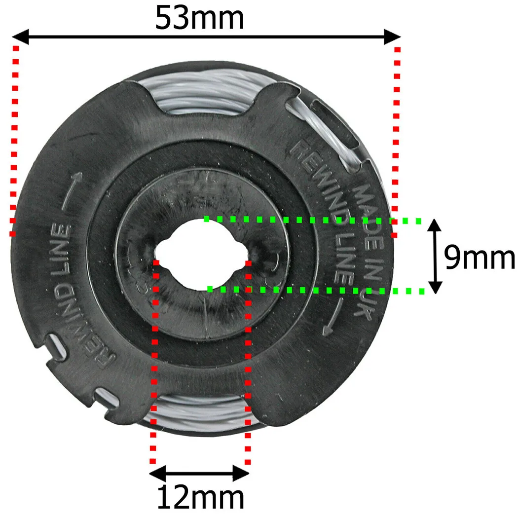 Spool Line and Snap-On Cap for - Gardening Tools Online recension och pris