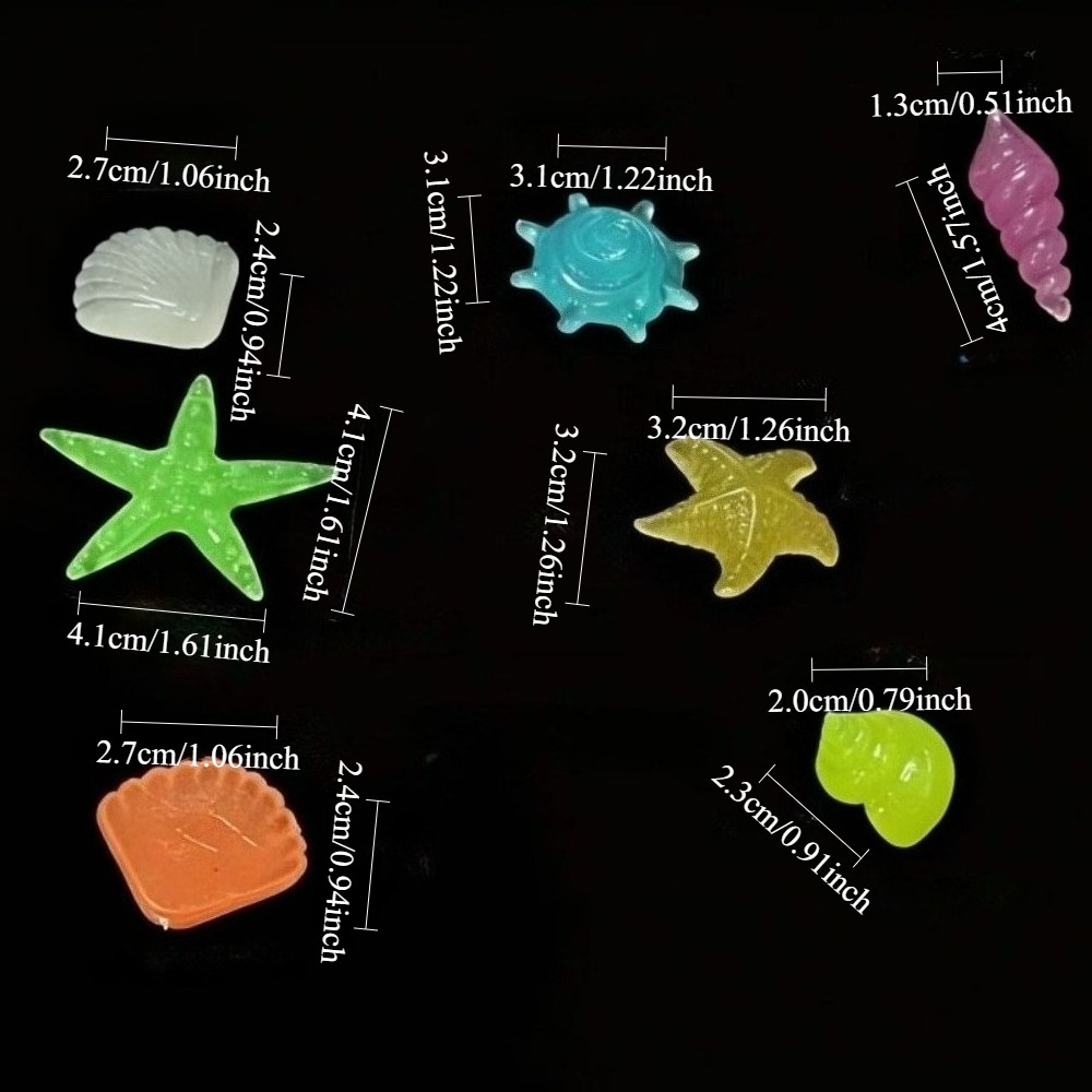 Glowing Luminous Ocean Stones  - Aquaponics Fish Tank recension och pris