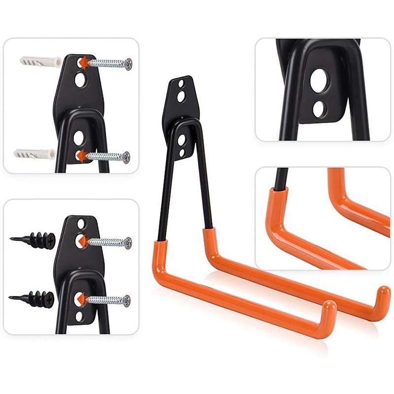 Heavy Duty Wall Mount Iron Hoo - Gardening Tools Organizer recension och pris