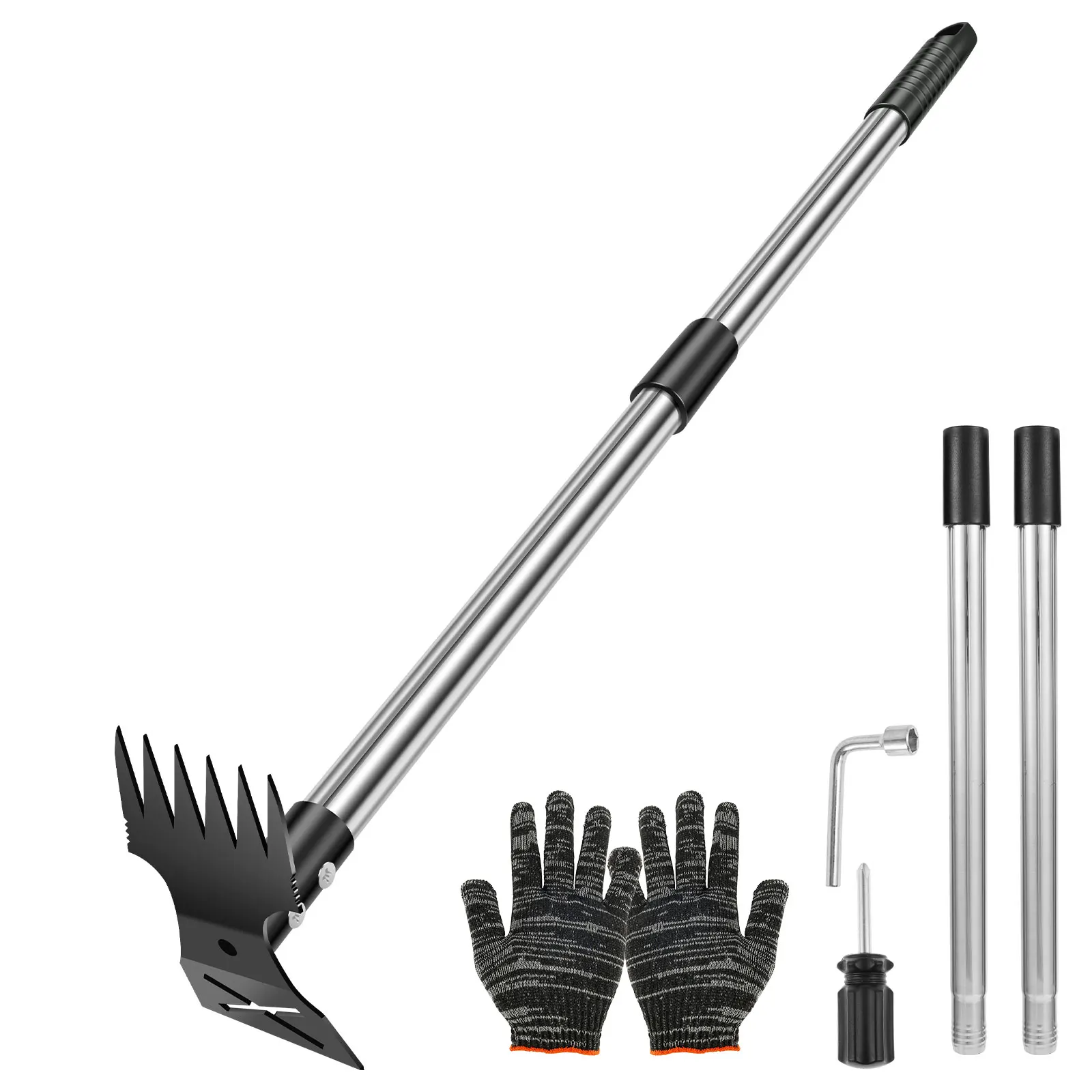 Garden Thatch Rake Stainless S - Gardening Tools To Remove Grass recension och pris