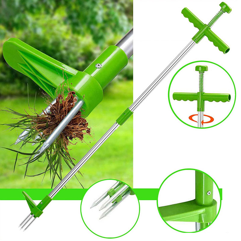 Portable Long Handle Weed Remo - Gardening Tools Sale recension och pris
