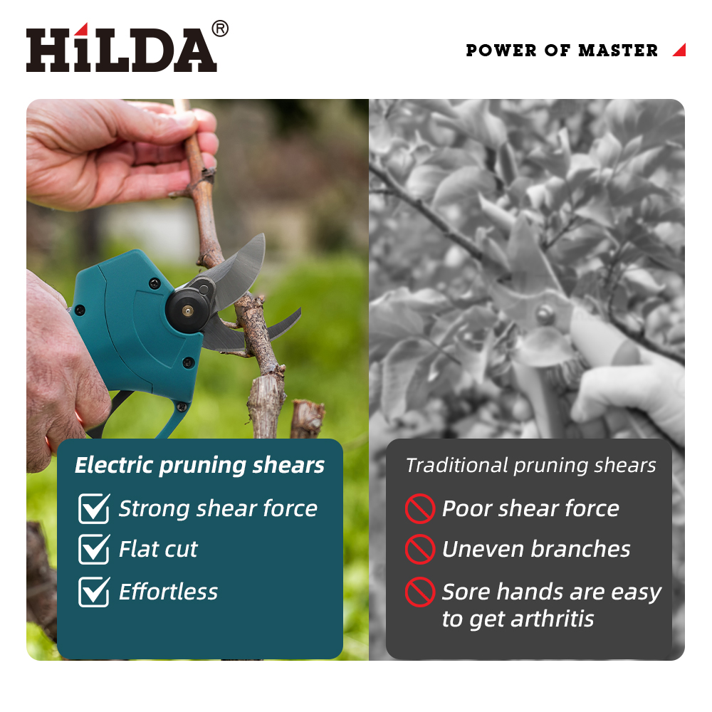 HILDA 18V Brushless Cordless E - Essential Gardening Tools recension och pris