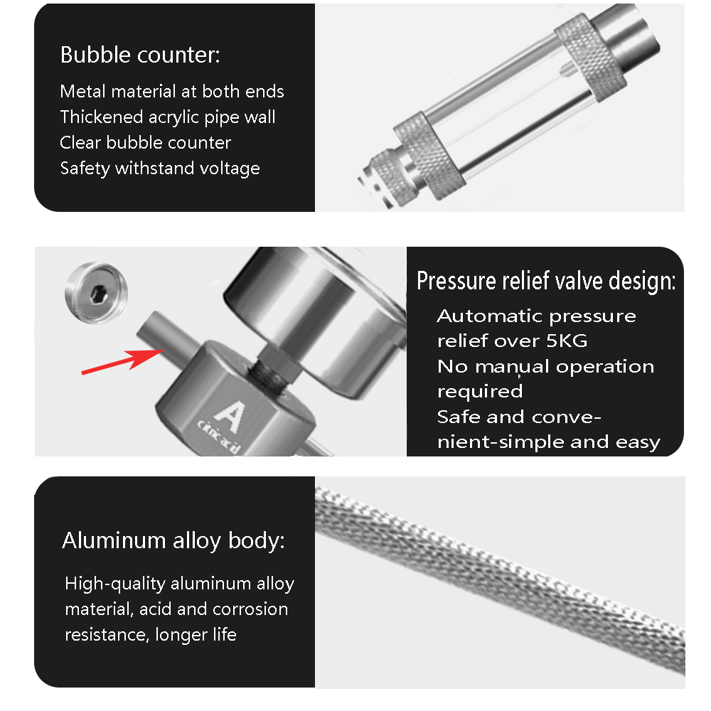 Aquarium DIY CO2 Generator Sys - Aquaponics Fish Tank recension och pris