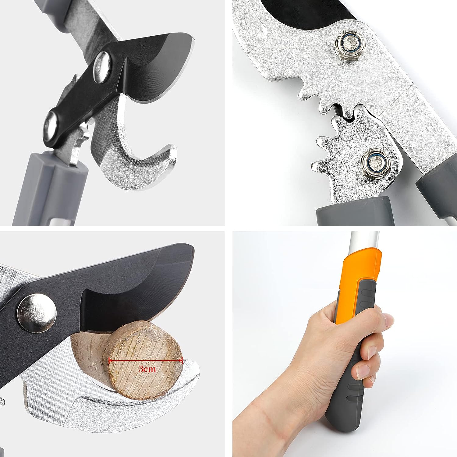 AIRAJ Pruning Shears Professio - Gardening Tools To Cut Branches recension och pris