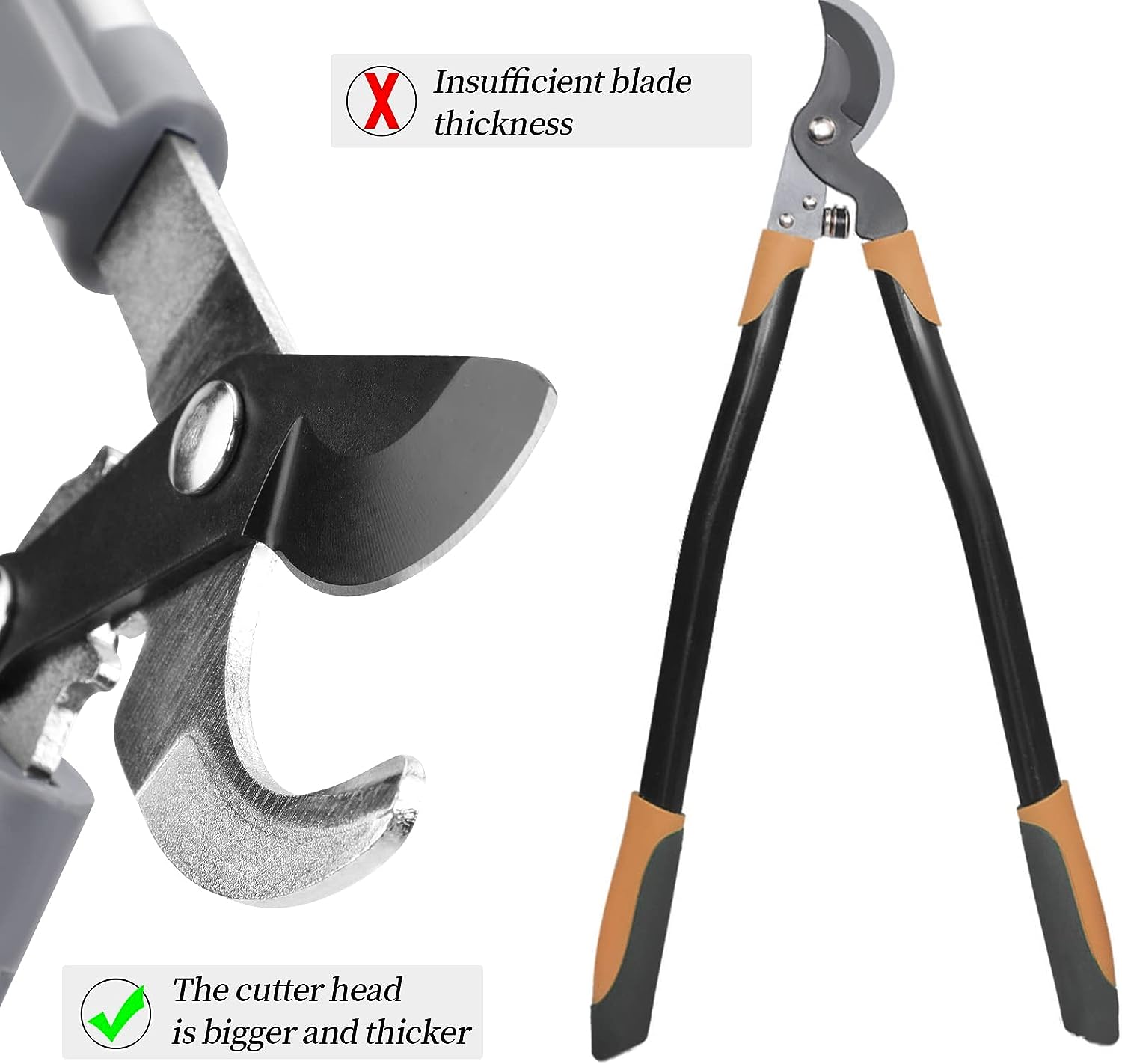 AIRAJ Pruning Shears Professio - Gardening Tools To Cut Branches recension och pris