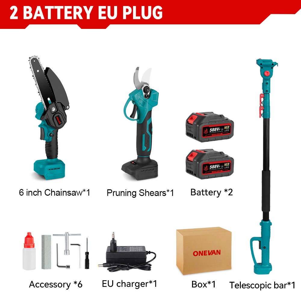 Brushless Electric Long Reach  - Pruning Shears recension och pris