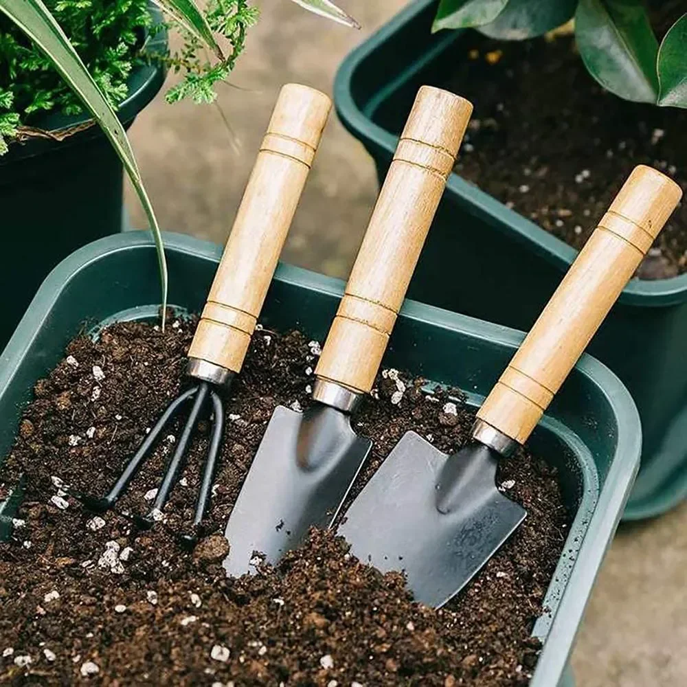 3Pcs/Set Mini Garden Tool Set  - Gardening Tools For Weeds recension och pris