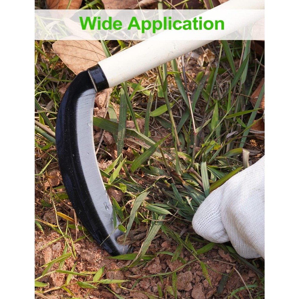 Carbon Steel Grass Sickle 15 I - Gardening Hand Tools Japanese recension och pris