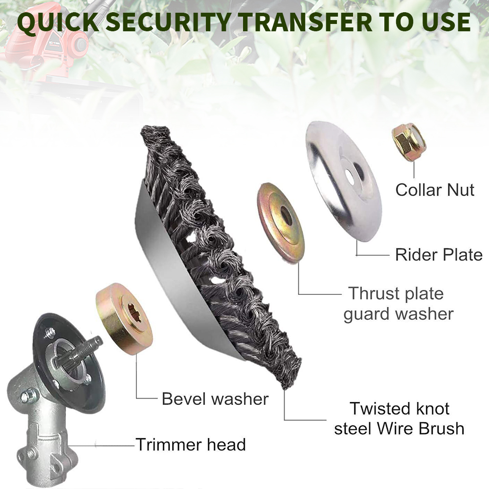 6/8 Inch Grass Trimmer Head De - Gardening Tools To Remove Grass recension och pris