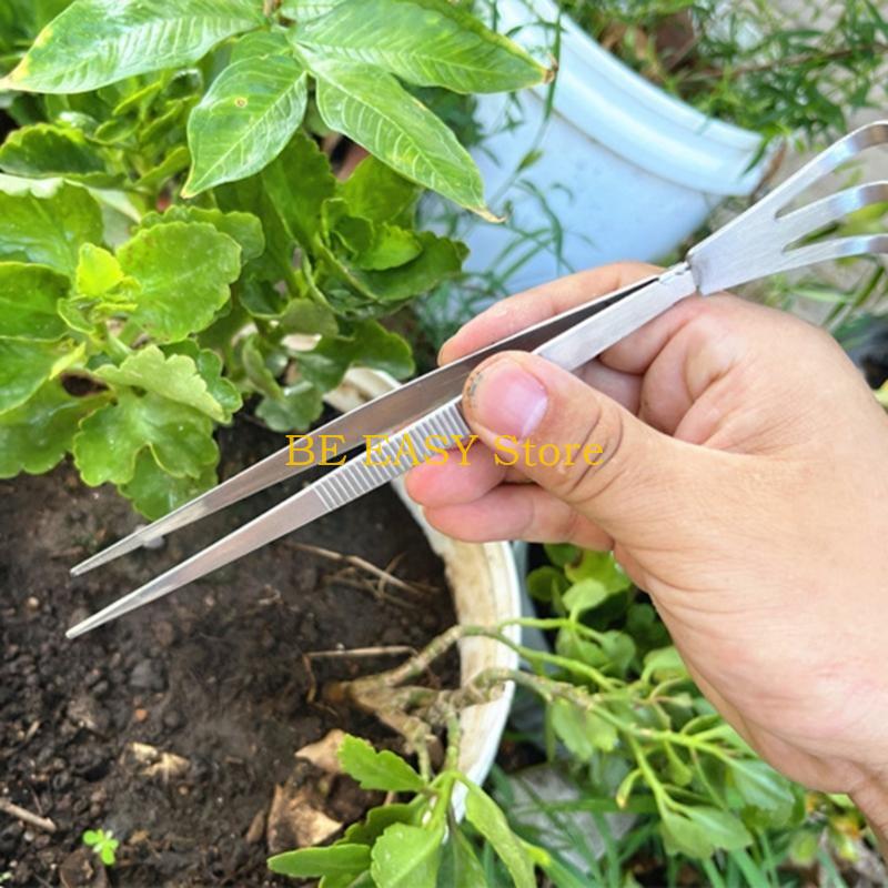 E28F Garden Bonsai Tweezers Du - Gardening Tools For Weeds recension och pris