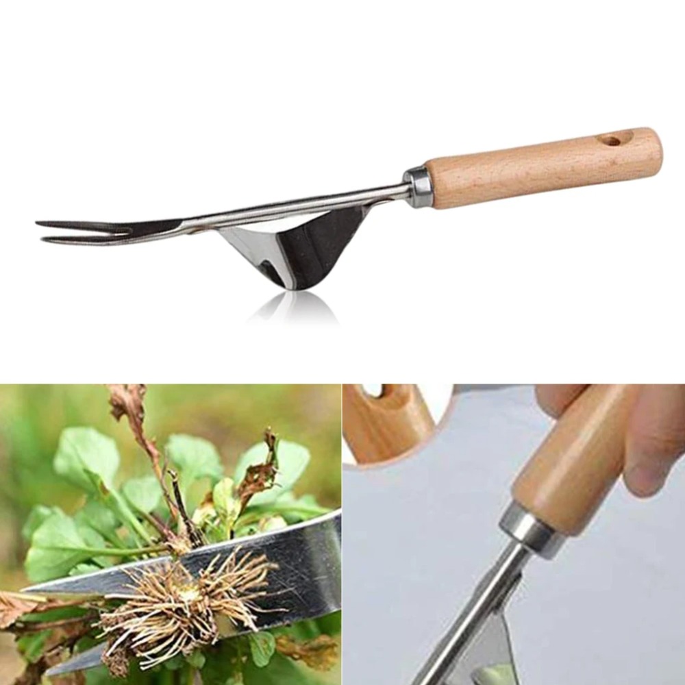 1pcs Wood Handle Stainless Ste - Gardening Tools Sale recension och pris