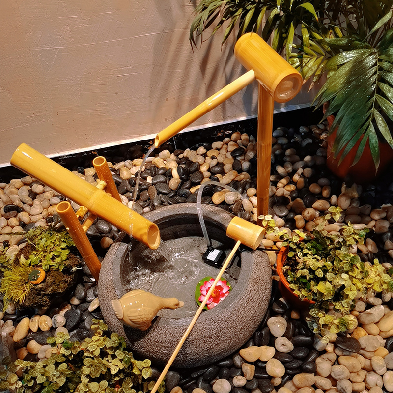 Japanese bamboo Jinglu stone b - Gardening Hand Tools Japanese recension och pris