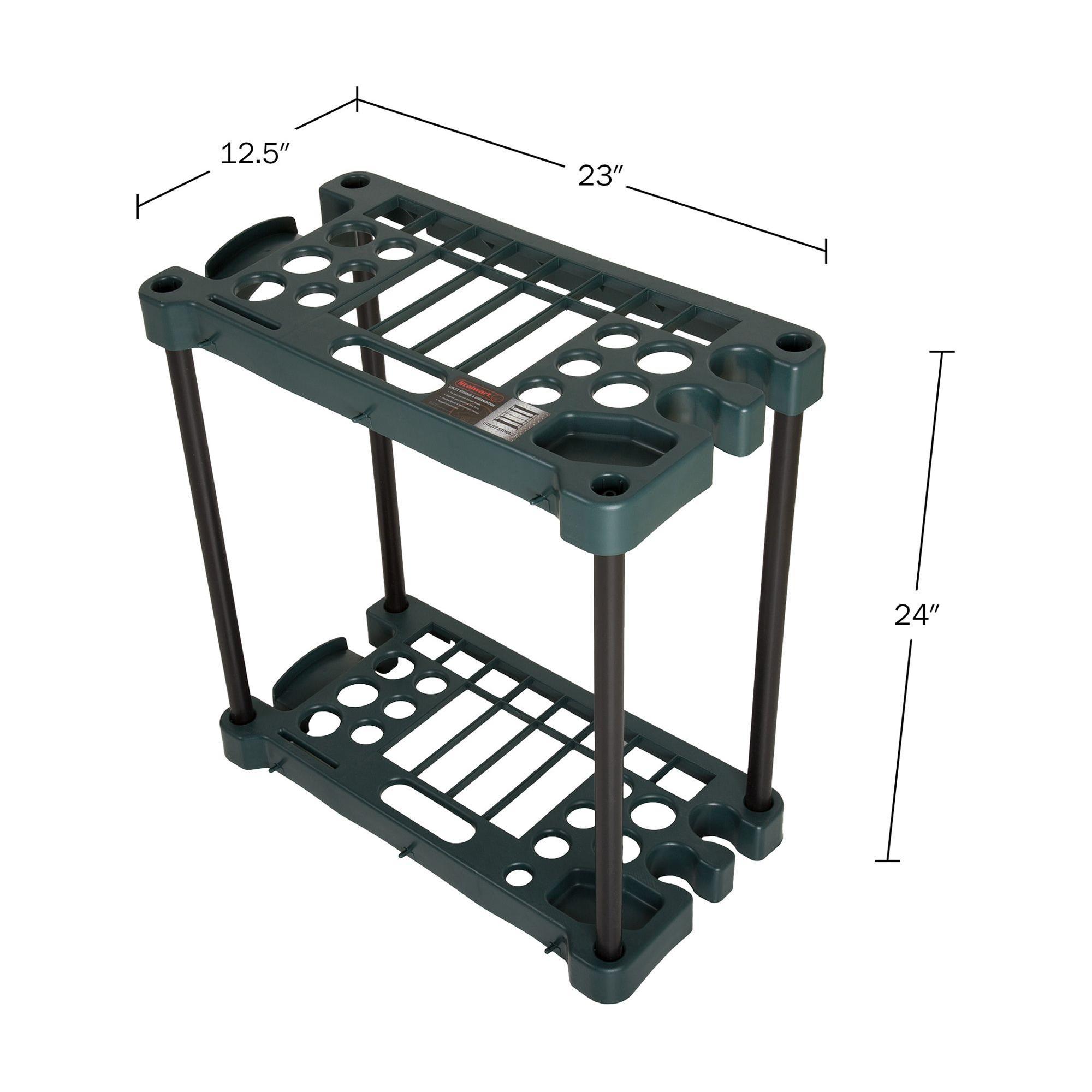 23 Inch Heavy Duty Utility Rac - Gardening Tools Organizer recension och pris