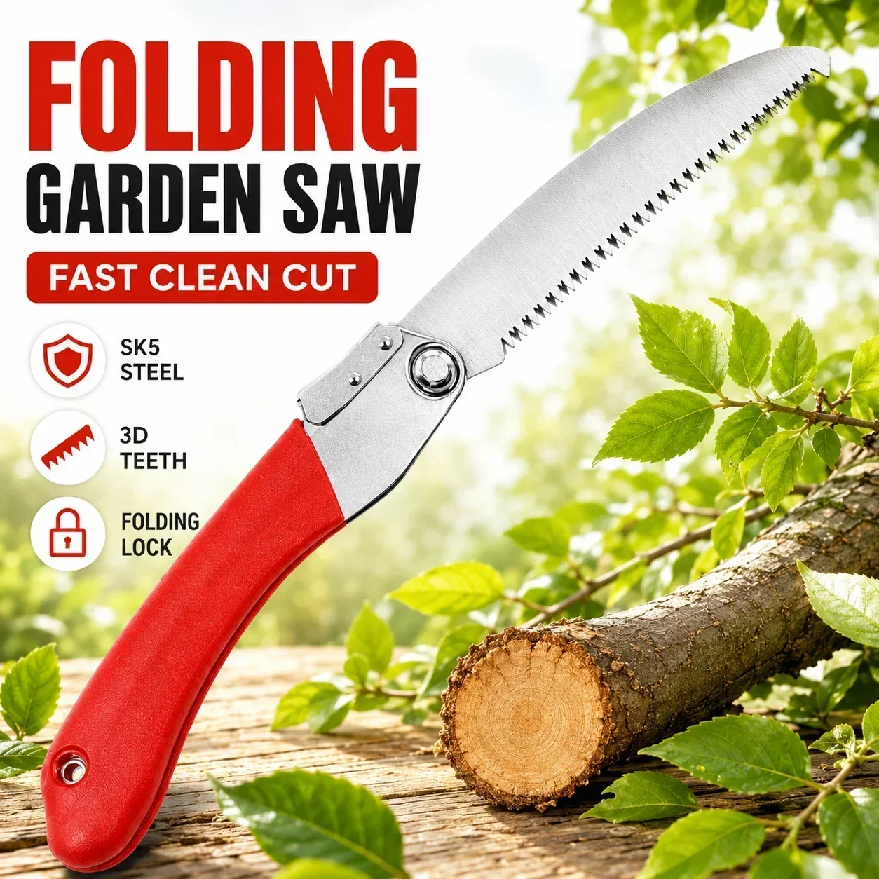 Folding Pruning Saw 210mm SK5  - Gardening Tools To Cut Branches recension och pris