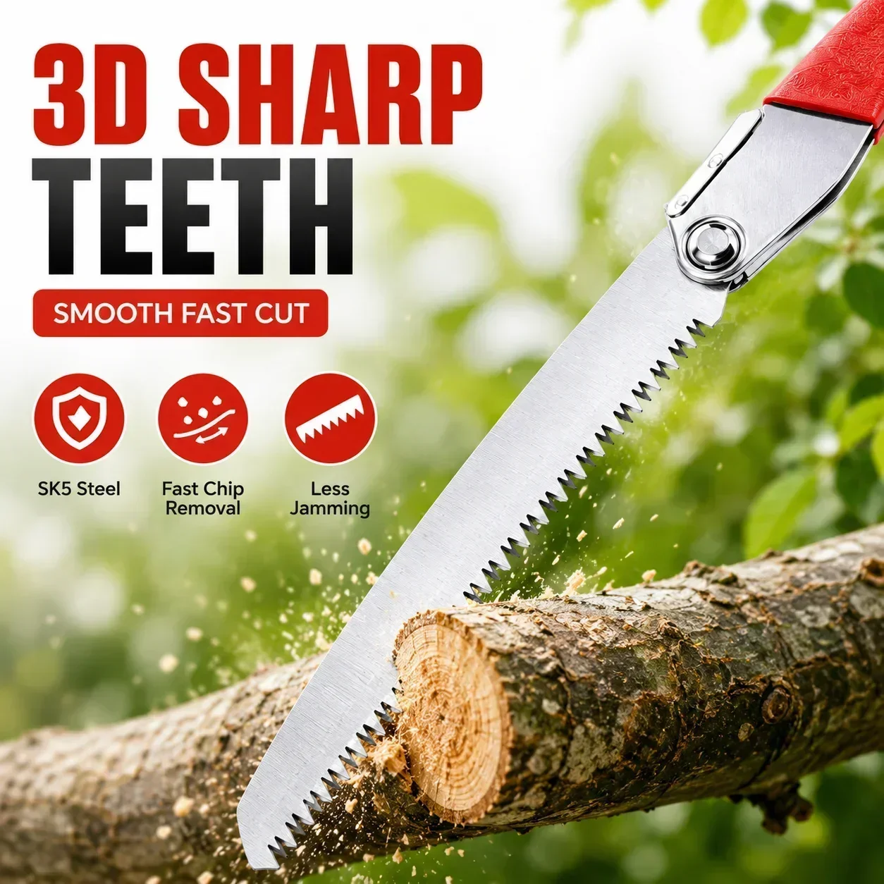 Folding Pruning Saw 210mm SK5  - Gardening Tools To Cut Branches recension och pris