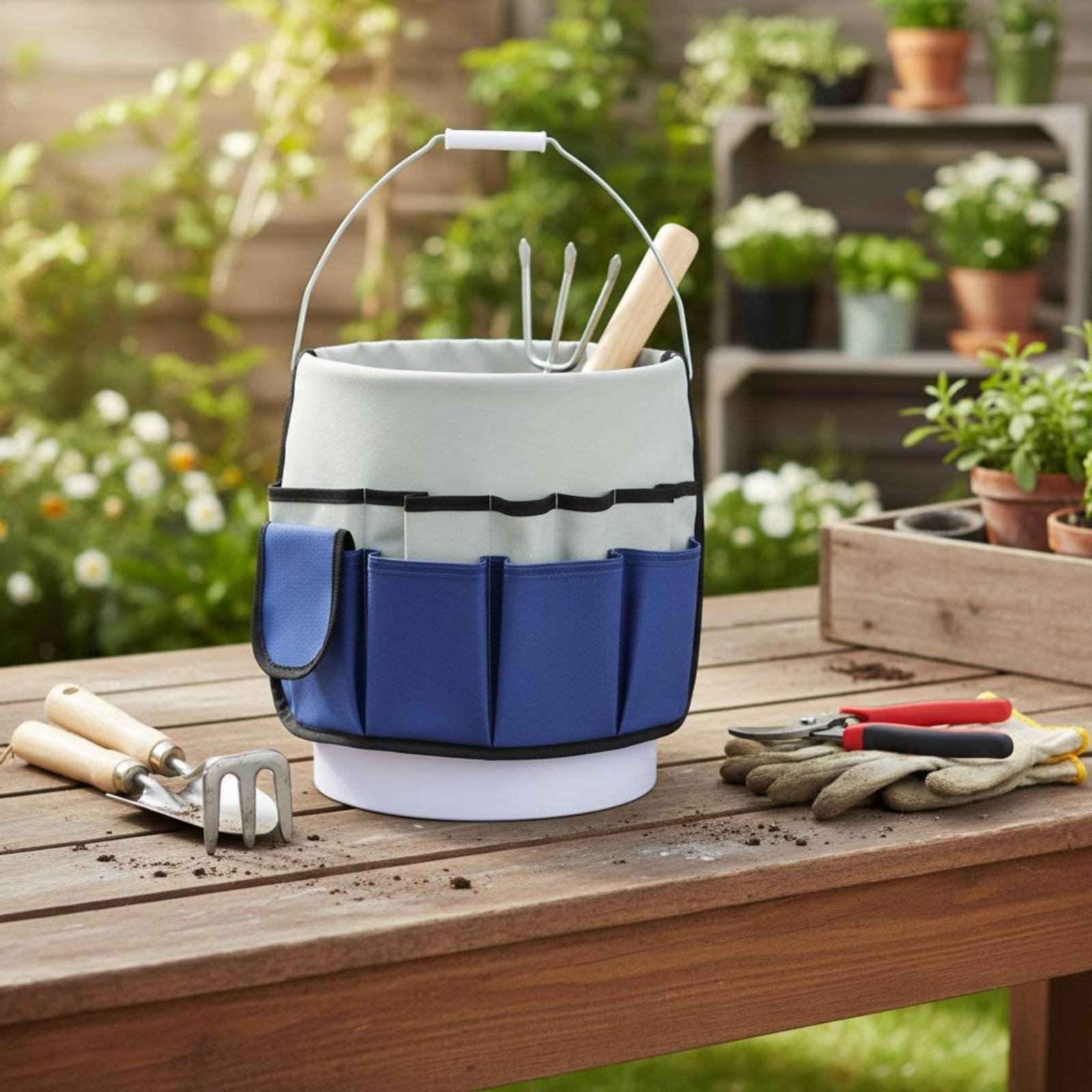 Gardening Tool Tote Large Capa - Gardening Tools Organizer recension och pris